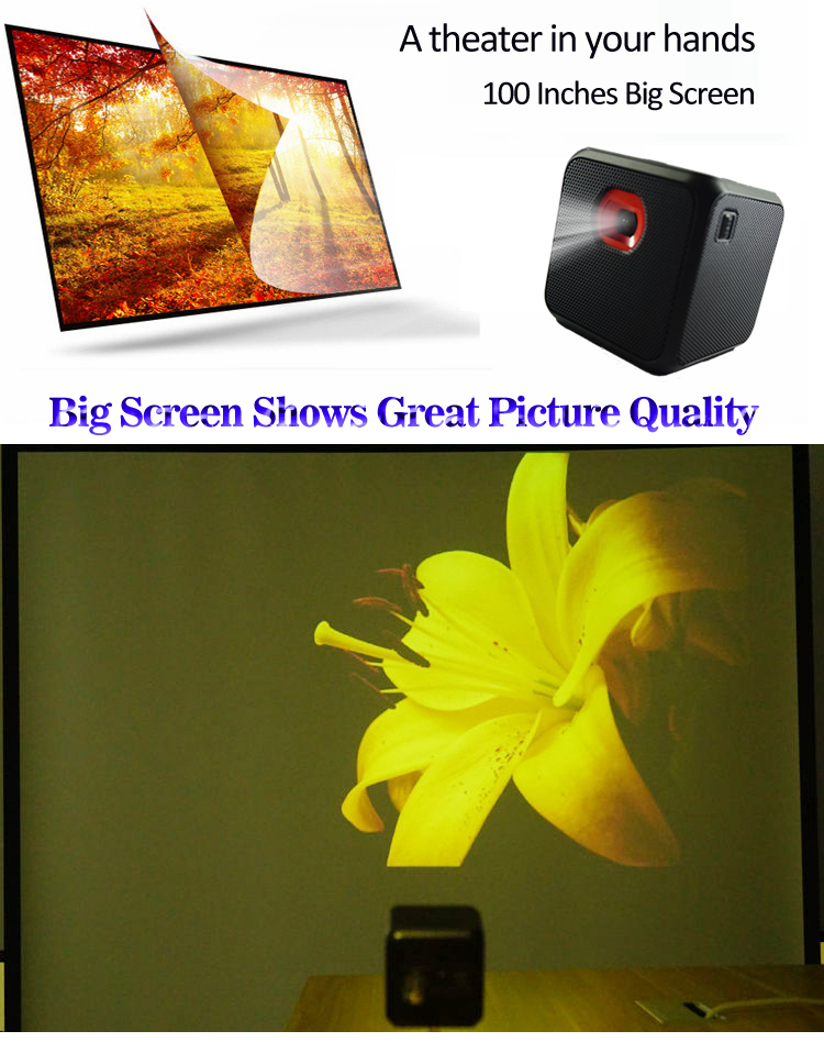 big screen show projector