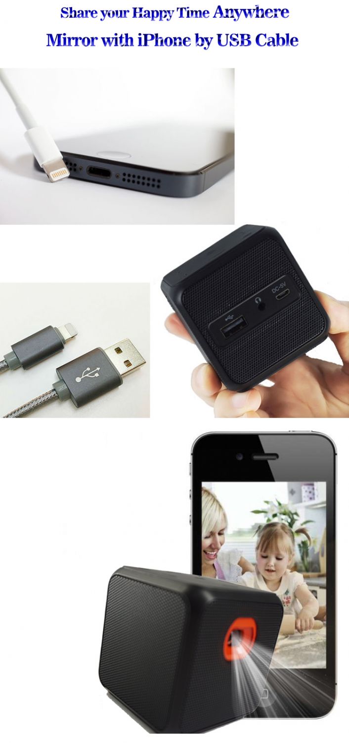 mirror iphone projector