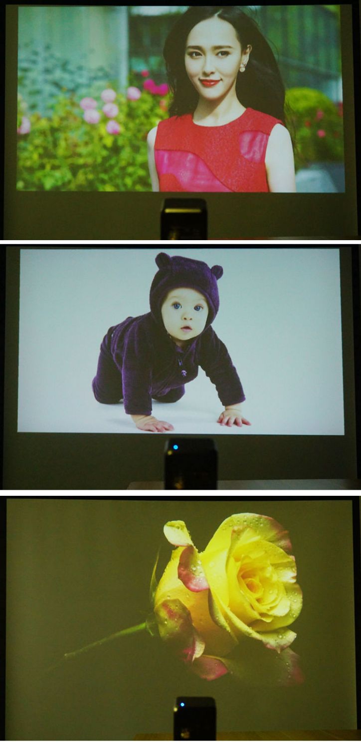 P850 pico projector show