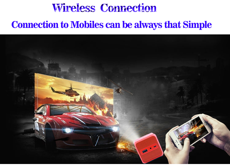wireless connection projector