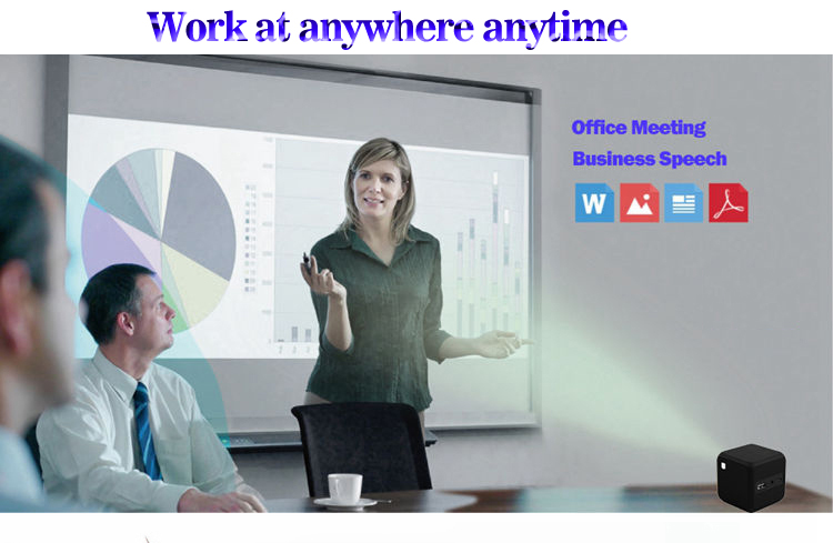 work anywhere projector